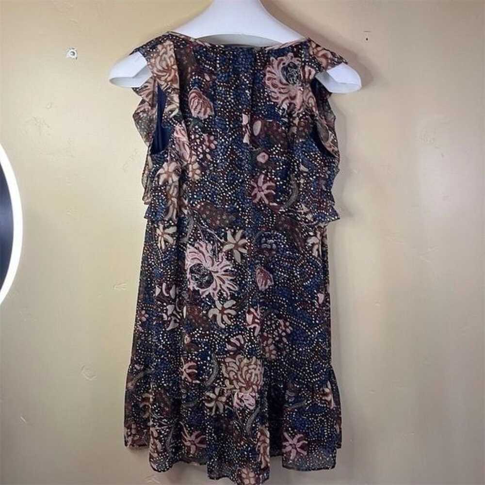 Madewell Womens Size Small Lily Ruffle Dress Sea … - image 7