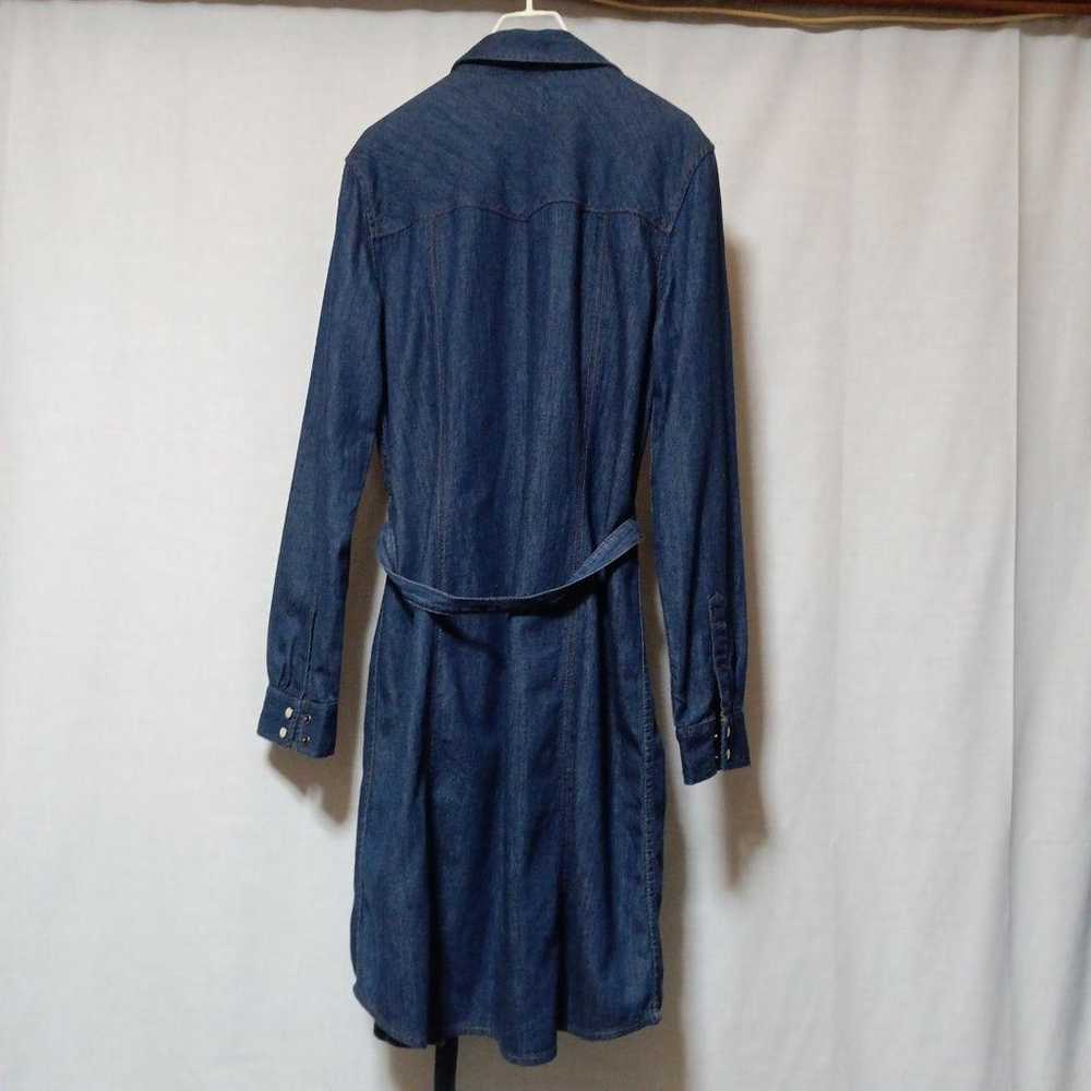 Excellent condition M GAP denim dress, shirt dres… - image 10