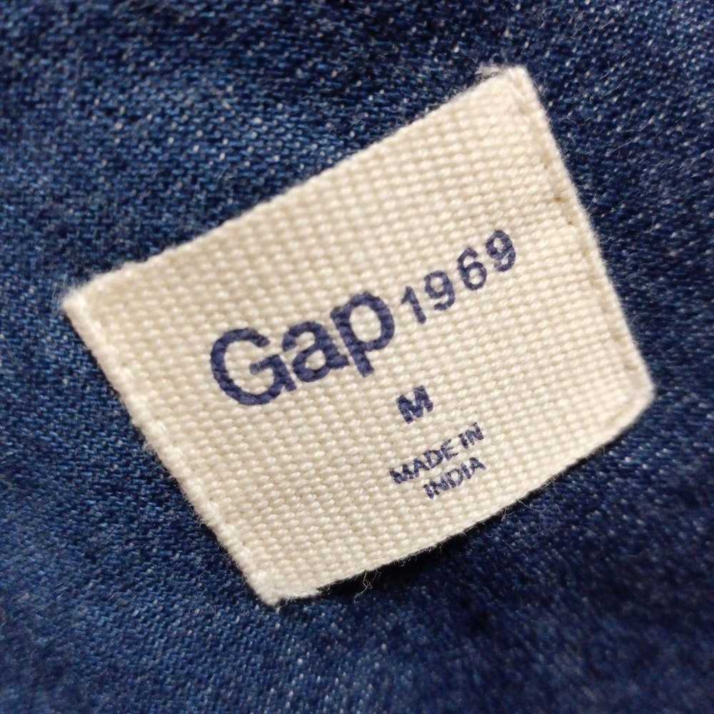 Excellent condition M GAP denim dress, shirt dres… - image 8