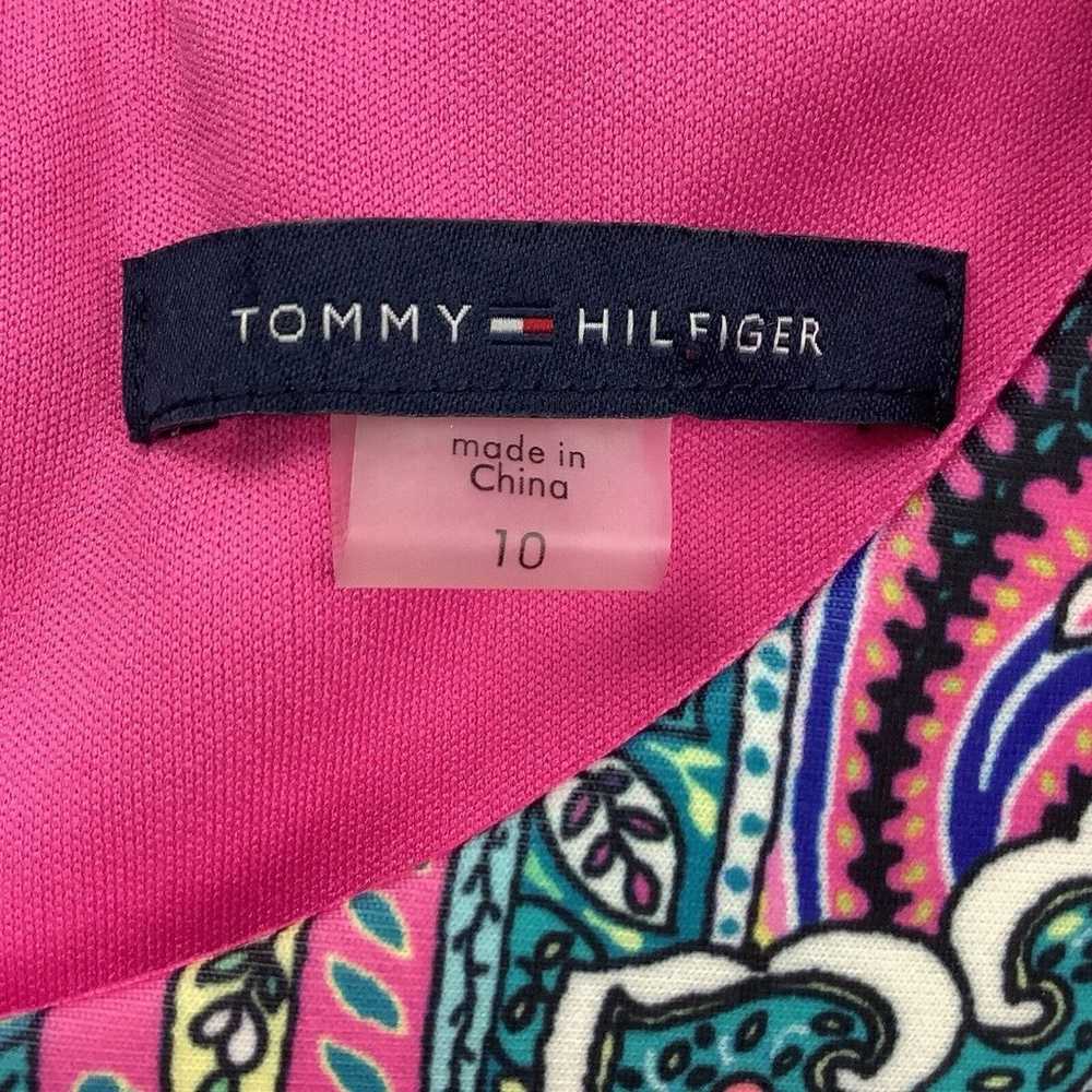 Tommy Hilfiger Multicolor Paisley Scuba Sleeveles… - image 7