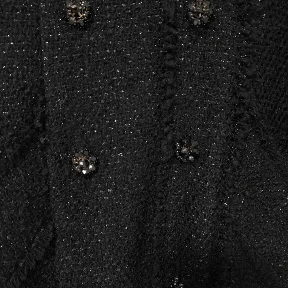 ZARA Glitter Tweed Mini Dress L - image 6