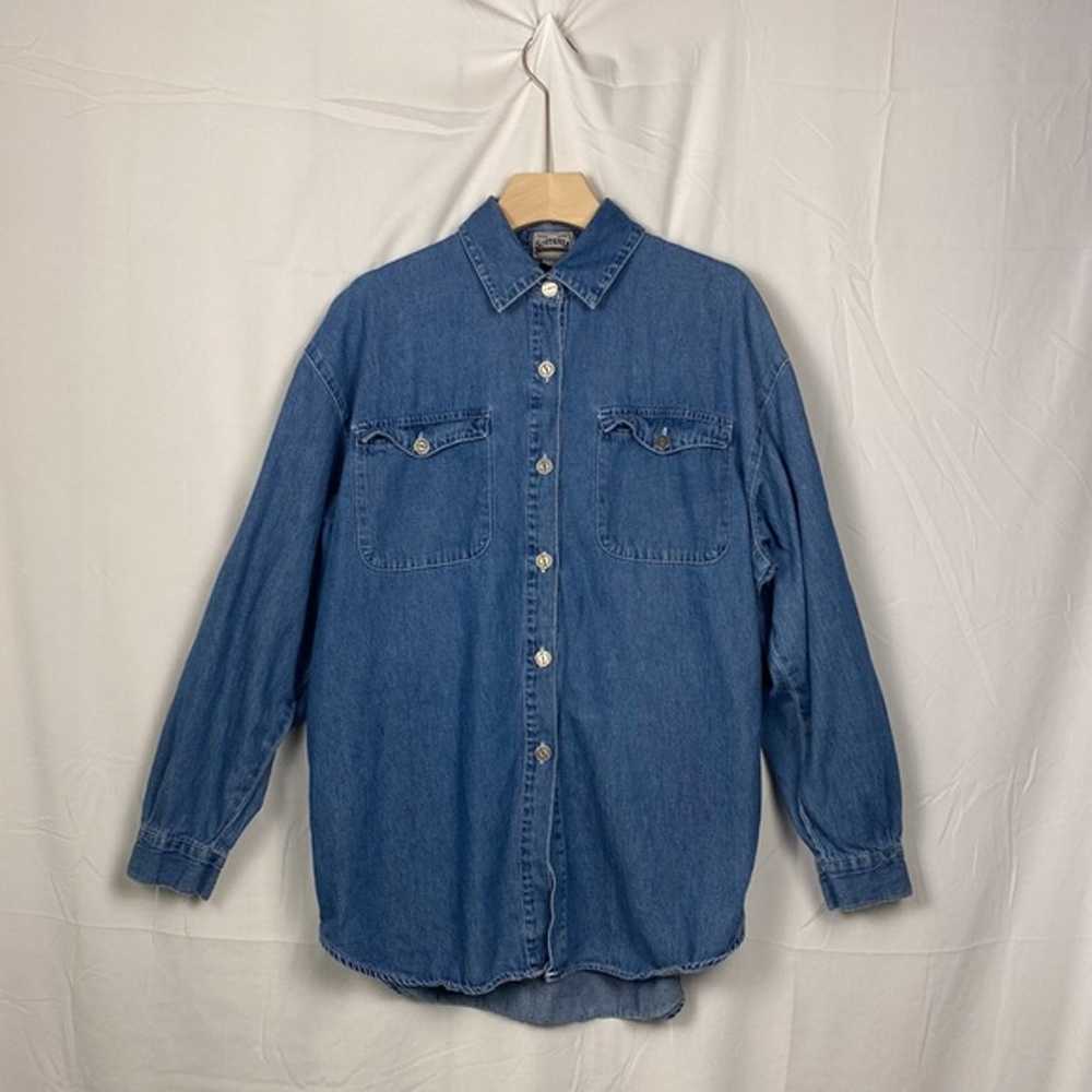 Vintage Sostanza Western Style Workwear Jean Shirt - image 4