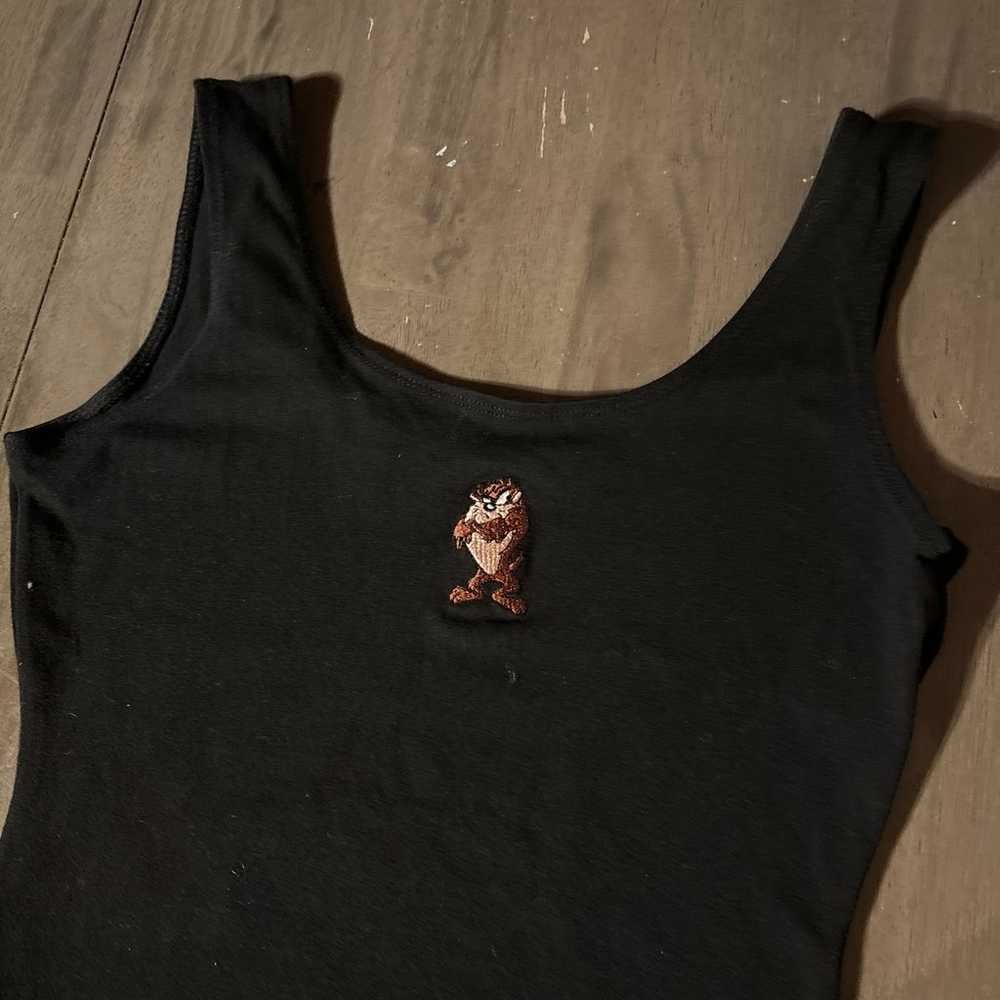 Acme Clothing Warner Bros 1991 Tazz Bodysuit - image 2