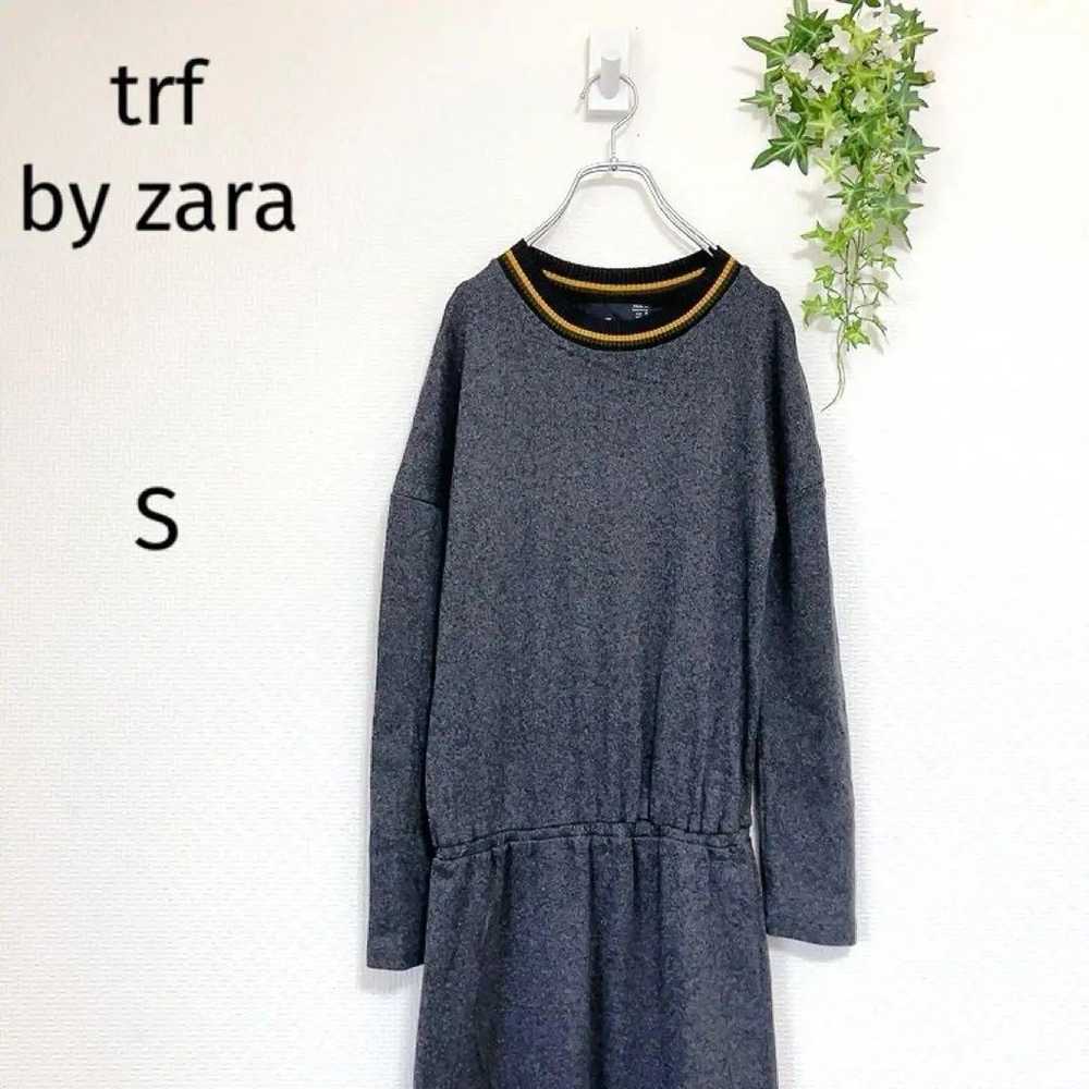 trfbyzara Gray Knit Long Dress S Simple Beautiful… - image 3