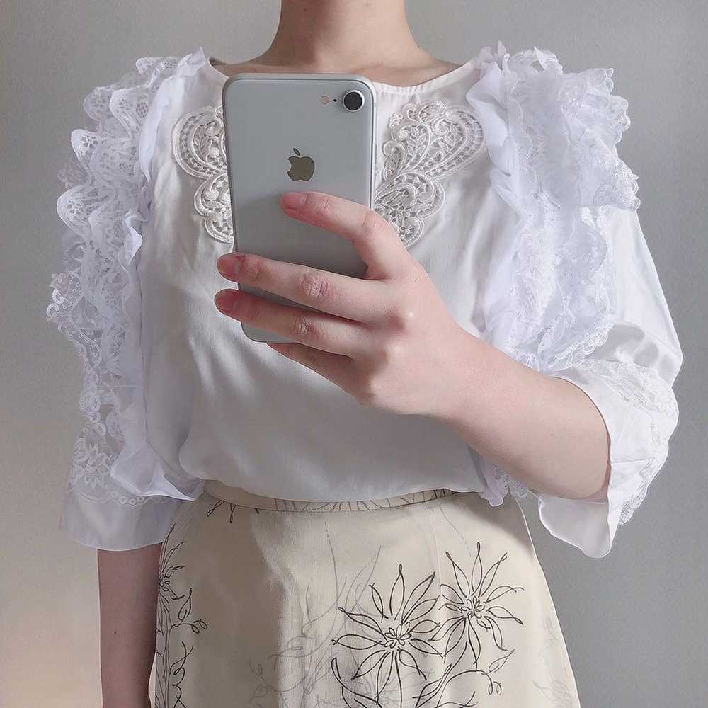 Remake Frill Blouse - image 2