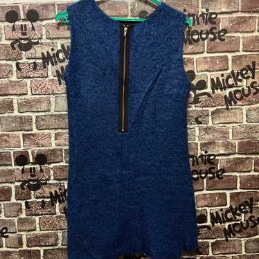 SCOT CLUB Sleeveless Knit Dress Navy - image 1