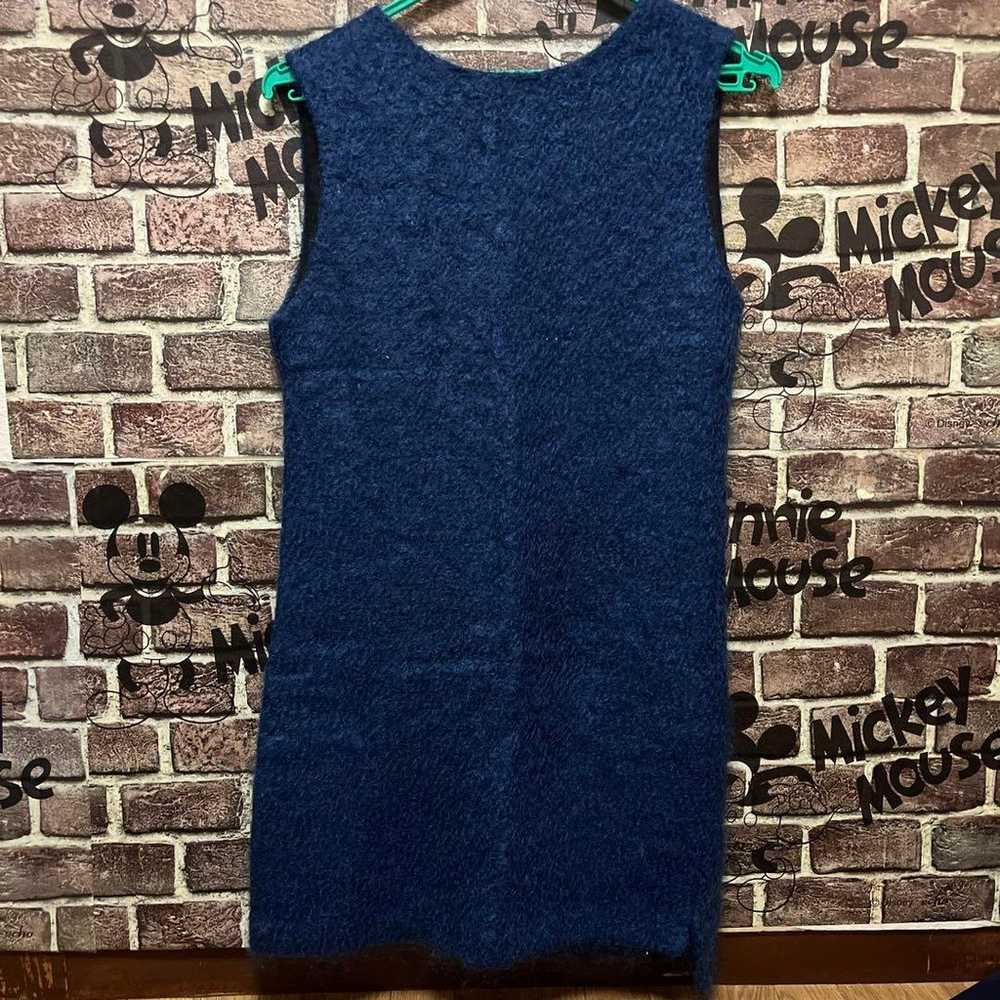 SCOT CLUB Sleeveless Knit Dress Navy - image 2