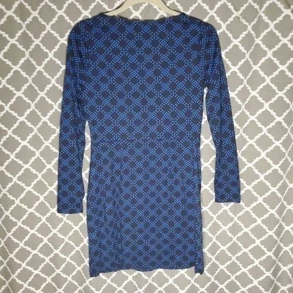 Boden Knit Geo Print Everyday Shirt Dress 6 - image 5