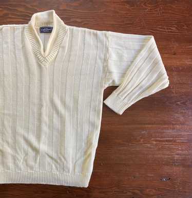 Vintage Vintage 70’s Cattivo Cream Knit Sweater