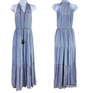 LC Lauren Conrad Gingham Maxi Dress S