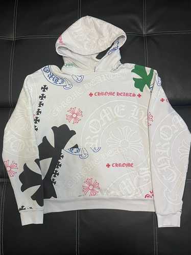 Chrome Hearts Chrome Heart Stencil Hoodie