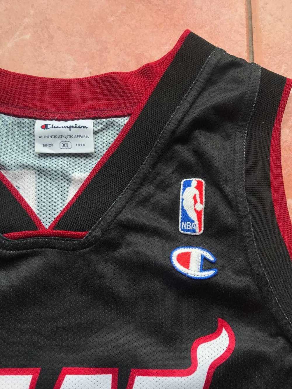 Jersey × NBA × Vintage MIAMI HEAT NBA SHIRT #3 WA… - image 4