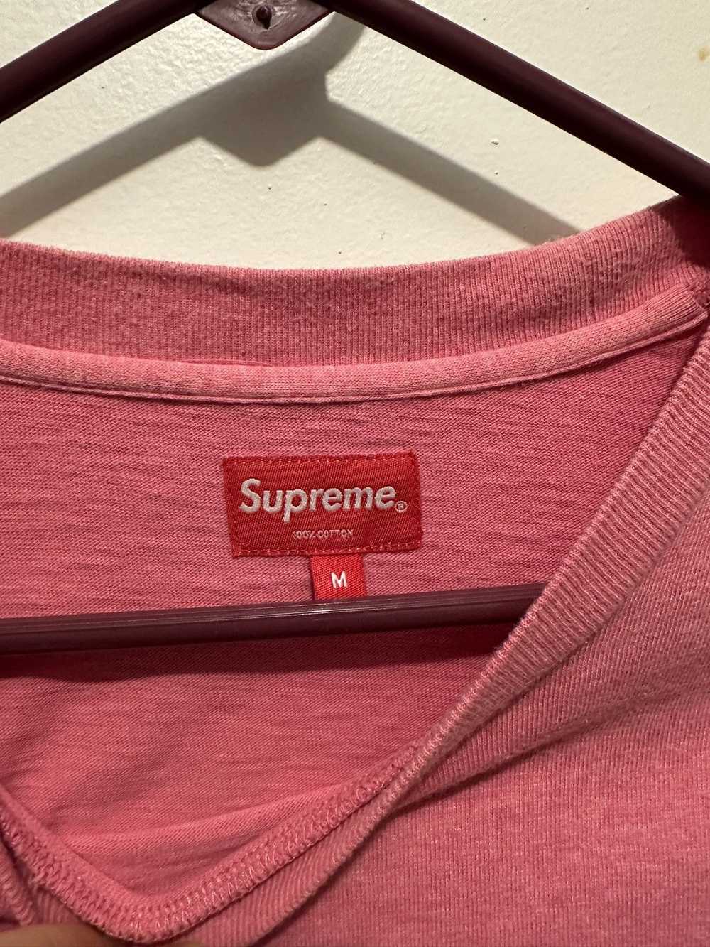 Supreme Supreme Arc Logo Long Sleeve in Pink - image 2