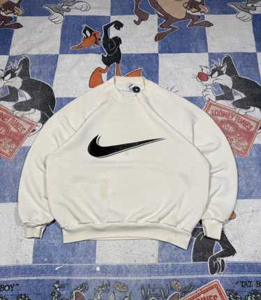 Nike × Vintage Vintage Nike big swoosh crewneck