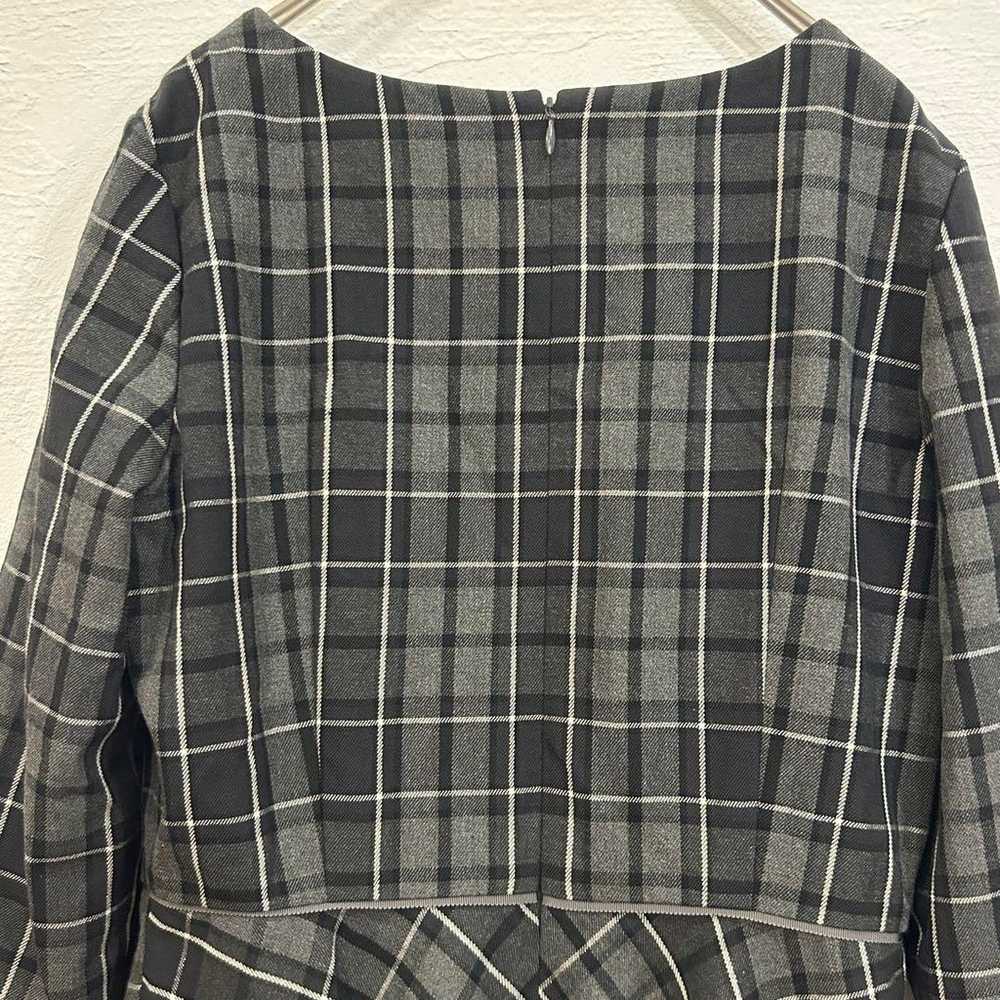 【anySIS】Beautiful Condition Check Flare Dress Gir… - image 10