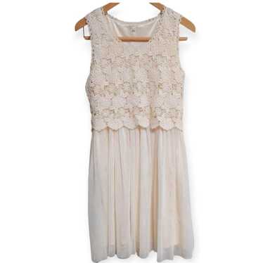 【Beautiful Condition】L'EST ROSE Lace Tulle Dress W