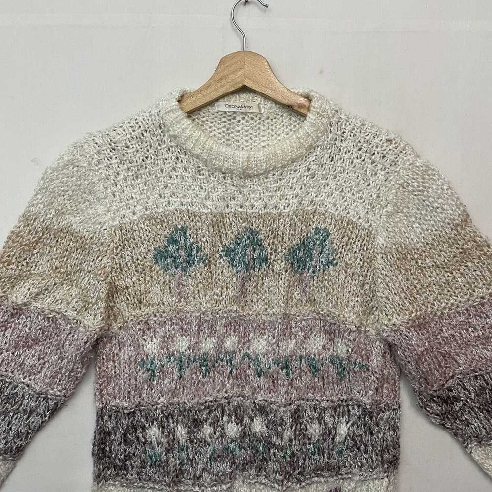 Aran Isles Knitwear × Art × Coloured Cable Knit S… - image 2