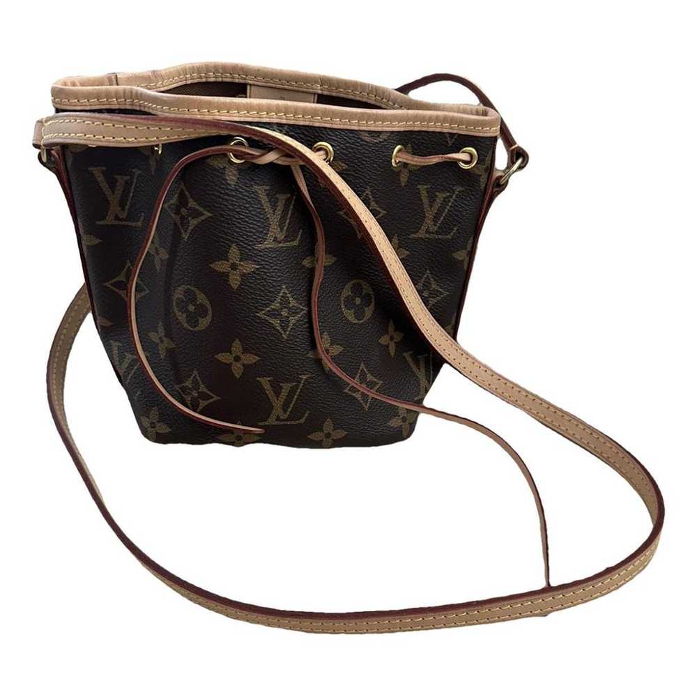 Louis Vuitton Nano Noé leather crossbody bag - image 1