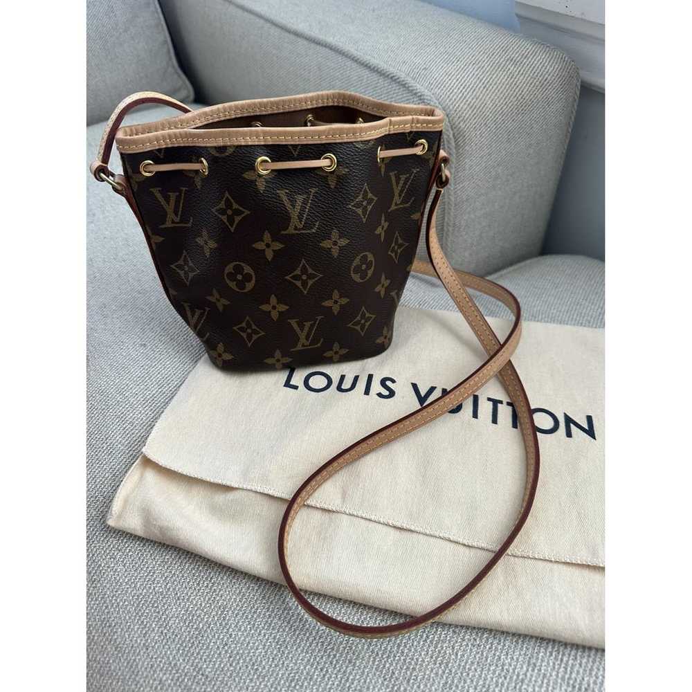 Louis Vuitton Nano Noé leather crossbody bag - image 2