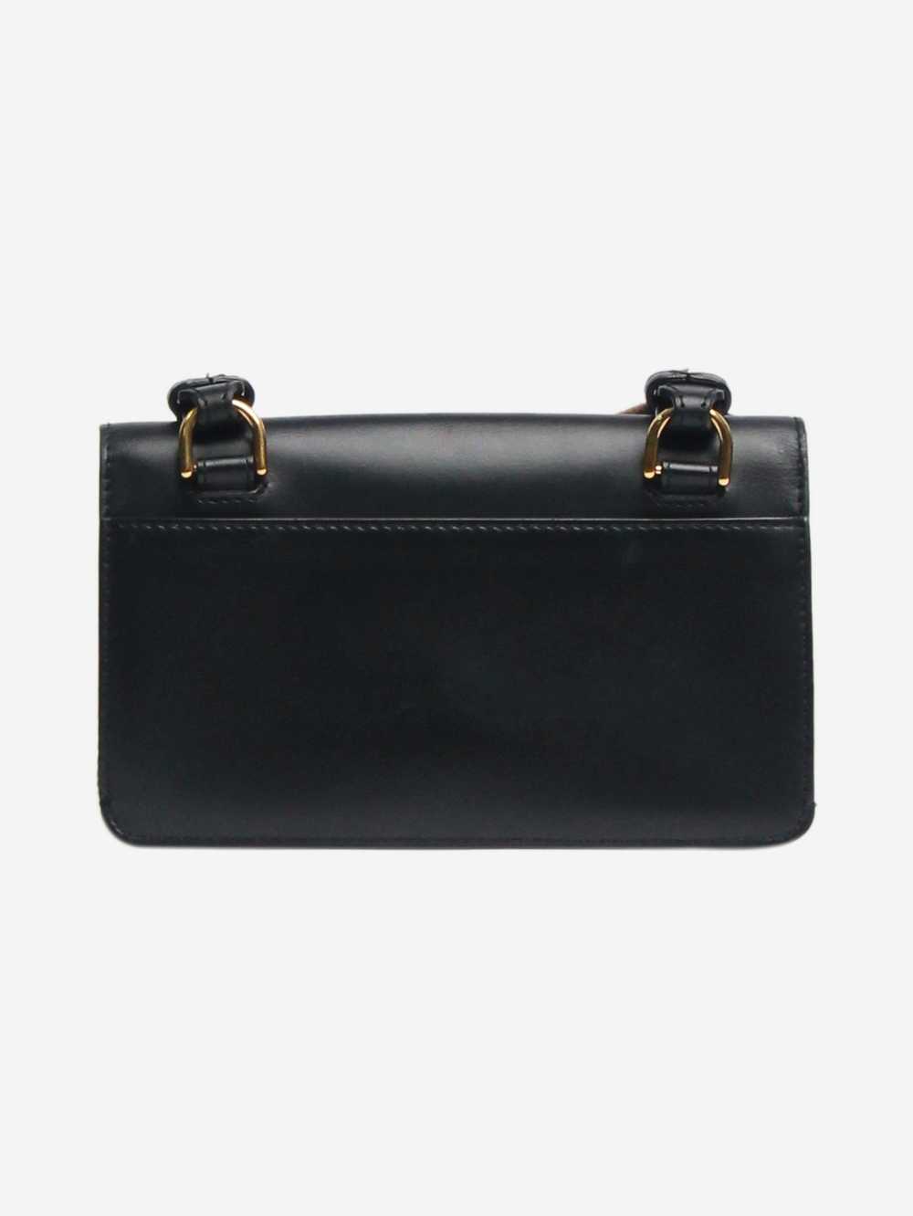 Fendi Black Flat Baguette mini crossbody bag - image 2