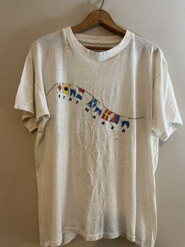 Rare × Vintage 80s paper thin Fiat Marea t shirt