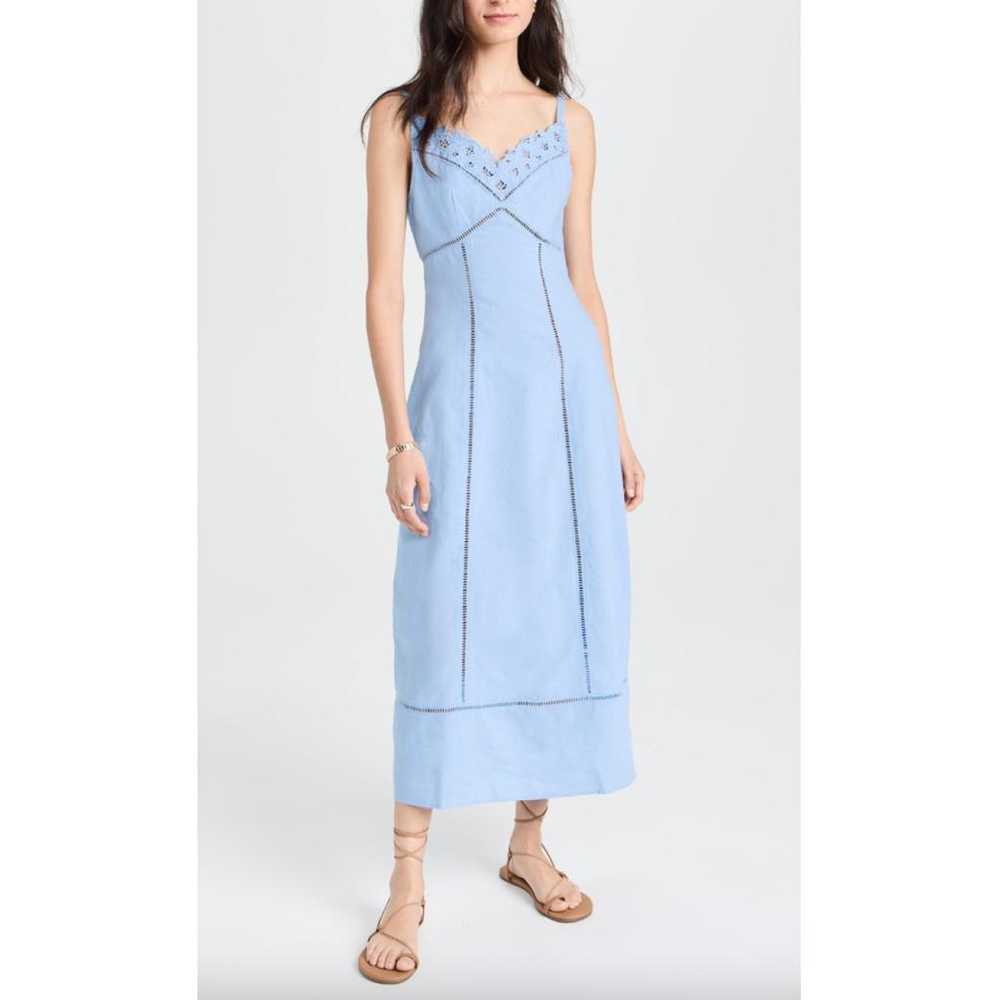 Madewell Linen mid-length dress - image 11