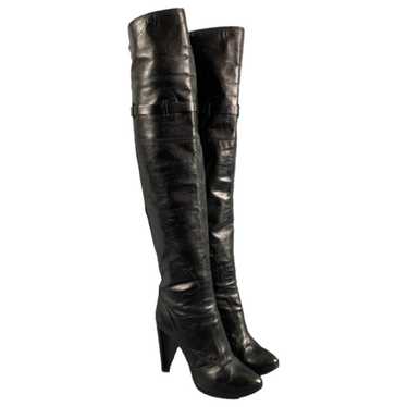 Costume National Leather boots