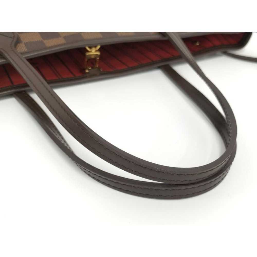 Louis Vuitton Neverfull leather handbag - image 4