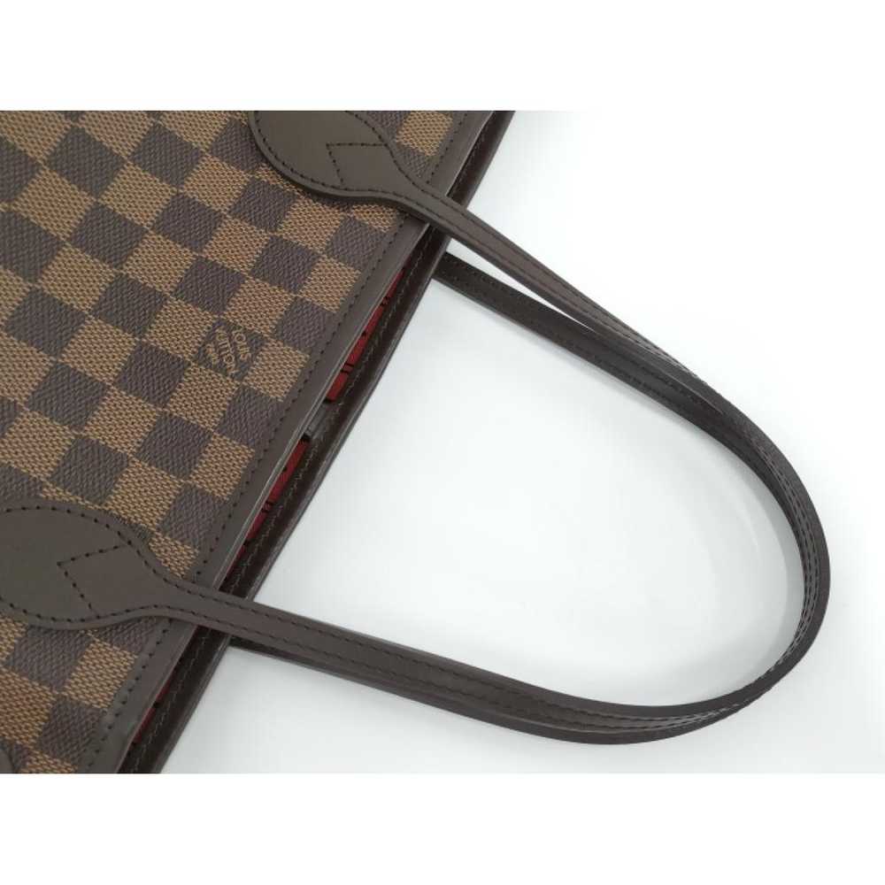 Louis Vuitton Neverfull leather handbag - image 5