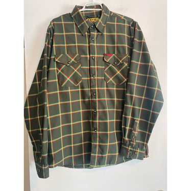 Dixxon Dixxon Flannel Shirt Flysouljah Green Plaid