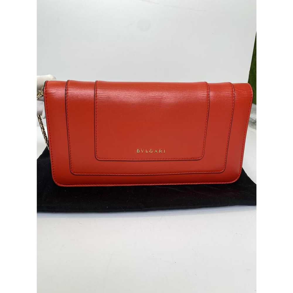 Bvlgari Serpenti leather handbag - image 2