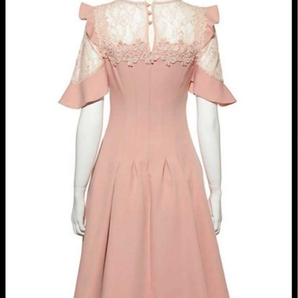 SNIDEL Lace Panel Dress in Pink, Size 0. - image 3