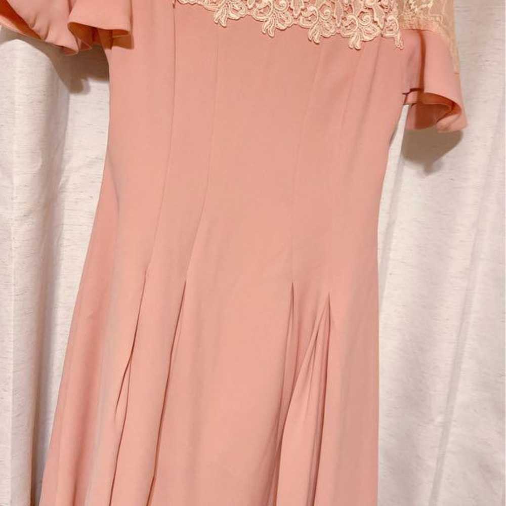 SNIDEL Lace Panel Dress in Pink, Size 0. - image 6