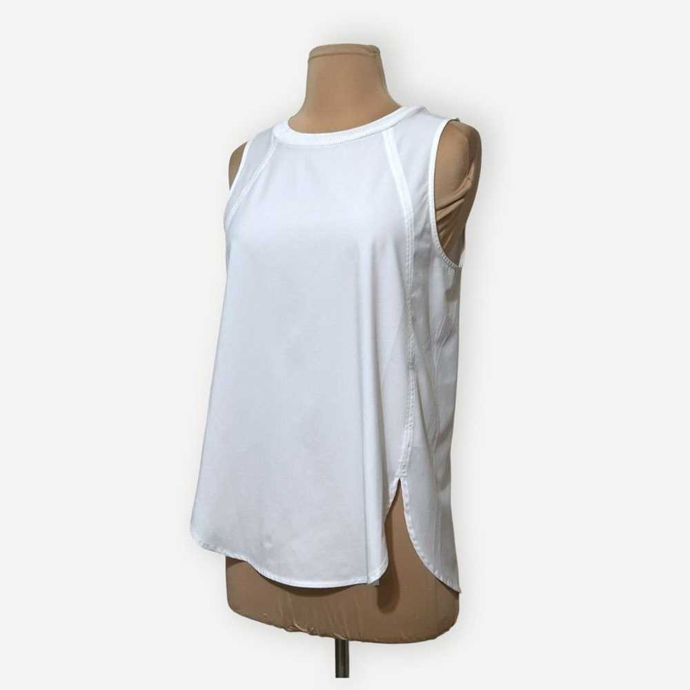 Athleta Athleta Zephyr Shell Tank Top XS White At… - image 2