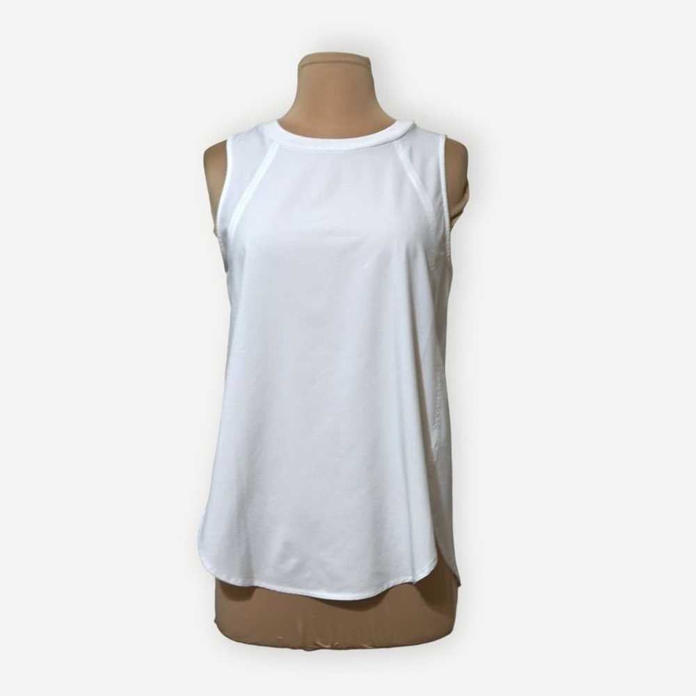 Athleta Athleta Zephyr Shell Tank Top XS White At… - image 7