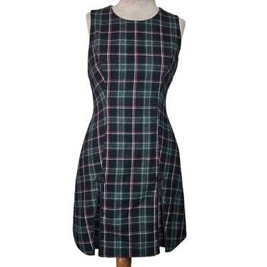 Jack Wills Plaid Jumper Mini Dress Size 4