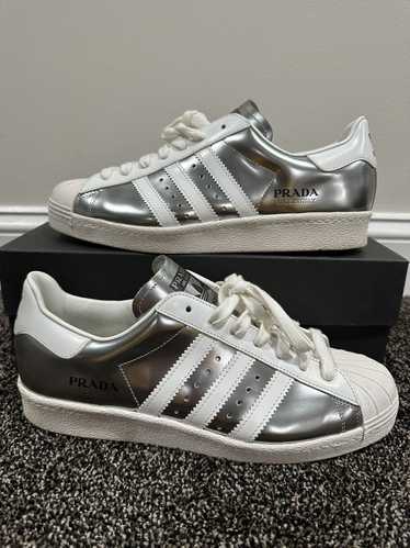 Adidas × Prada Prada x Adidas Silver White Superst