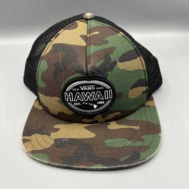 Vans Vans Trucker Hat Men Camouflage Hawaii Snap … - image 1