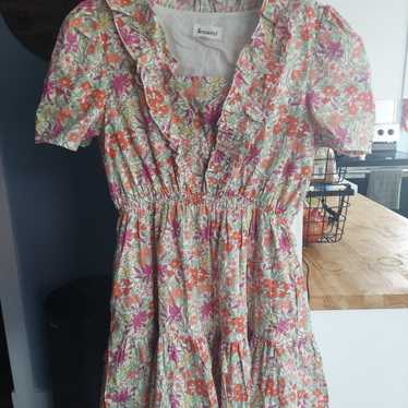 EUC &Merci A Line Dress Womens Size M Multicolor … - image 1