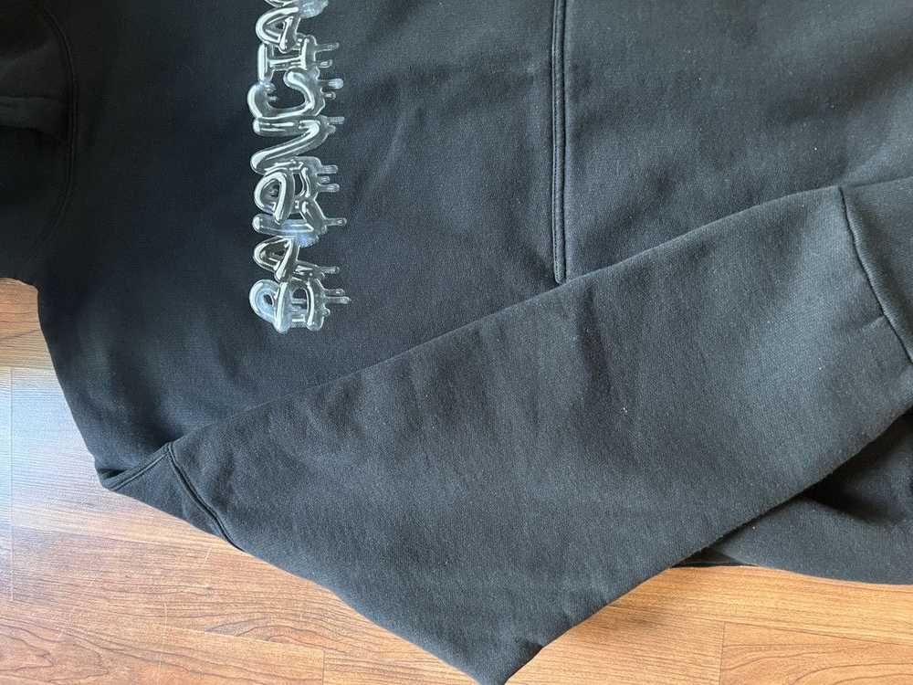 Balenciaga Balenciaga Slime Logo Hoodie Black Siz… - image 2