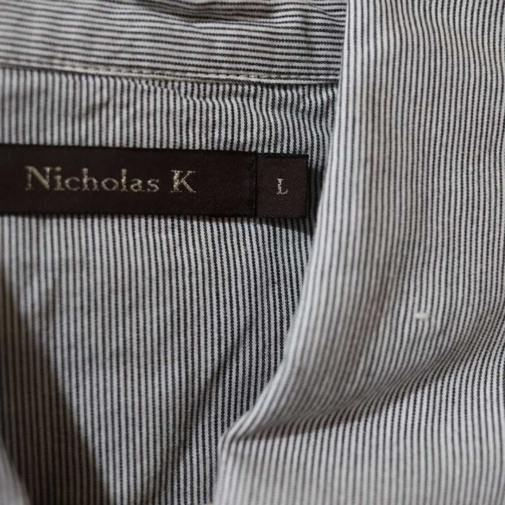 Nicholas K Vintage Striped Button Down Blouse Exa… - image 12