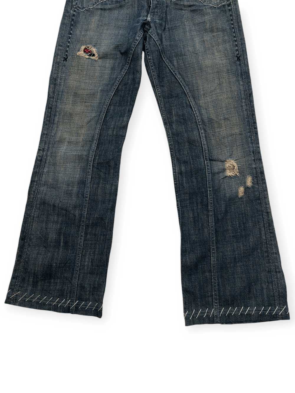 Antik Denim Flared💥 Vintage Antik Denim Embroide… - image 5