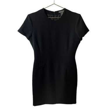 Banana Republic Black Short Sleeve Faux Pocket Dr… - image 1