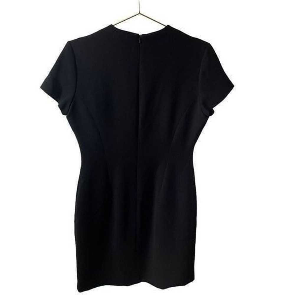 Banana Republic Black Short Sleeve Faux Pocket Dr… - image 6