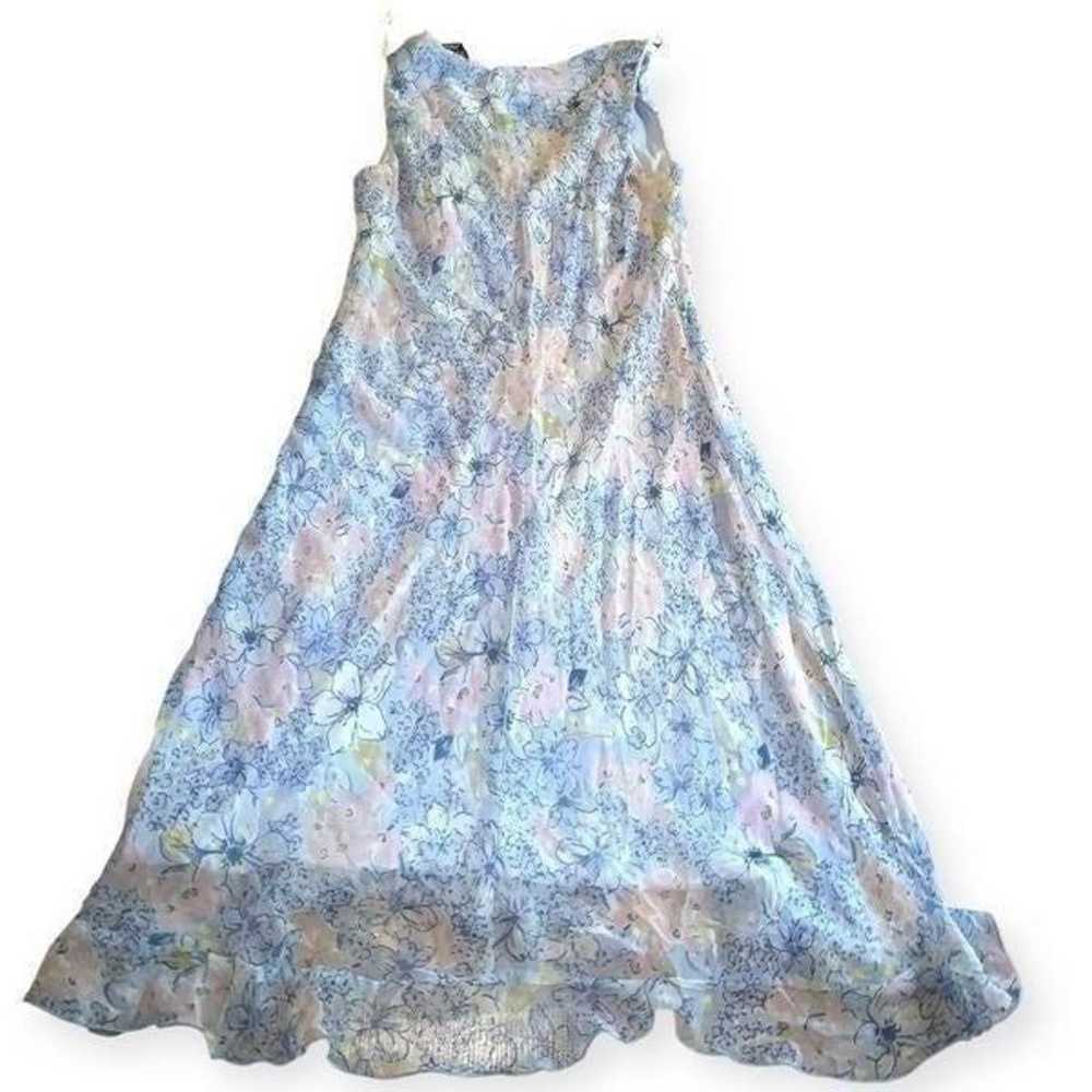 Vintage y2k floral midi dress - image 4