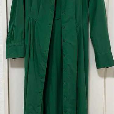 Uniqlo U Green Shirt Dress M