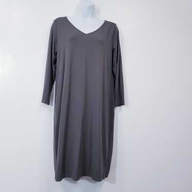 Eileen Fisher V-Neck Shift Dress