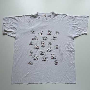 Animal Tee × Made In Usa × Vintage Vintage 1990s … - image 1