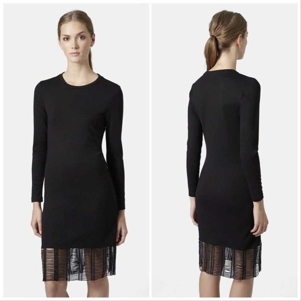 Topshop NEW Women's Black Bodycon Knit Long Sleev… - image 2