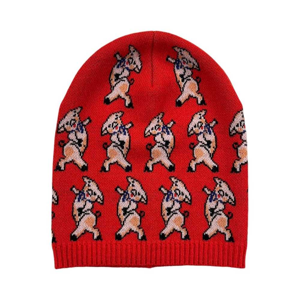 Gucci Gucci Wool 'Year of the Pig' Beanie Hat - image 1